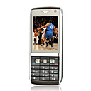 K73TV Dual Card Quad Band Dual Camera Ultra-thin TV Function Flat Screen Black