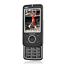 Jiaxin V66 doble tarjeta de triple banda pantalla táctil teléfono celular negro (szhx0043)