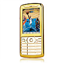 xuntai i628 double carte bluetooth écran tactile de musique de téléphone portable en or (szhx0106)