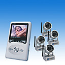 2.4ghz wireless monitor do bebê / pvr e receptor (rc820a + cm812cwas e 4-lyd007)