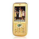 haixing99  Dual Card Monch Cover Touch Screen Cell  Phone Gold(SZHX0041)