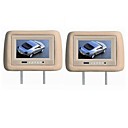 par de monitor de 7 polegadas com encosto de cabeça do sistema reconhecerá automaticamente a entrada de sinal (1 par) (szc1034)