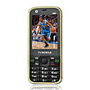 N99 Quad-Band Dual Card Dual Bluetooth Dual Camera Touch Screen TV Cell Phone Black