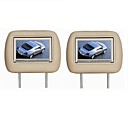 par de monitor de 7 polegadas com encosto de cabeça do sistema reconhecerá automaticamente a entrada de sinal (1 par) (szc1032)