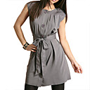 Tie Front Button Through Dress (09VQX027)