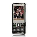 KENXINDA X1000 Dual Card Quad Band Dual Camera TV Function Ultra-thin Flat Touch Screen Cell Phone Black