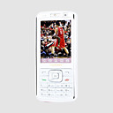 818 Single Card Dual Standby H-D Camera Bar Phone White (2GB TF Card)