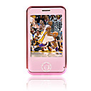 a07dual kaart dual standby dual-band flat touch screen mobiele telefoon roze (szrha087)