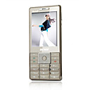 jinglil800 Quad-Band Dual-Karte Dual-Standby ultra dünnen, flachen Touch-Screen-Bar Telefon grau (szxhy111)