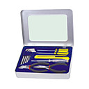 conjunto de herramientas con caja de metal para regalo envío gratis (0588-dlt1012b)