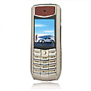 t1 double carte tri bande java lampe de poche en métal de mobile à écran plat champagne (tf carte 2go) (szrw619)