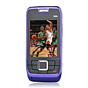 e66s quad band doppia scheda dual slide bluetooth del telefono cellulare fm blu (2GB TF card) (szhx0300)