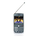 8310V JAVA Quad Band Dual Card Dual Camera Bluetooth TV Cell Phone Gray (2GB TF Card)