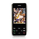 baizhao L9 tri band dual card dual bluetooth touch screen del telefono cellulare slide nero (szhx0264)