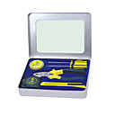 conjunto de herramientas con caja de metal para regalo envío gratis (0588-dlt1007)