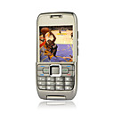 LONTIN E77 Dual Card Quad Band Flip Keyboard Metal Cover Ultra Thin Flat Touch Screen Cell Phone Gray (2GB TF Card)(SZRW613)