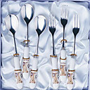 6-PC de luxe gérer la vaisselle en céramique de cuisine (0612-TM-04)