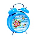 cute Zwillinge Glocke Metall-Wecker (ceg077)
