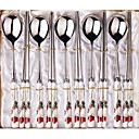 5-pc Luxury Ceramic Handle Kitchen Tableware set (0612-TD-15)
