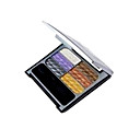 6 cosmétiques couleurs mini maquillage ultra shimmer eye shadow palette 6 # (tslr0909-016)
