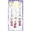 3-pc Luxury Ceramic Handle Kitchen Tableware set (0612-TA-12)