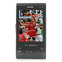 t609 dual quad band card con il telefono cellulare la funzione TV FM nero (2GB TF card) (sz00720263)