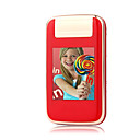f258 tarjeta dual de doble modo de espera de doble banda ultra delgada de células rojas doble pantalla de su teléfono (tarjeta de 2GB TF) (sz05450250)