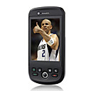 G3 Dual Card Quad Band Dual Camera TV JAVA Flat Touch Screen Cell Phone Black (2GB TF Card)(SZ05120055)