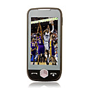 x8000 dual quad tarjeta de banda pantalla táctil teléfono celular negro (tarjeta de 2GB TF) (sz05120115)
