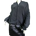 Umschlag abgeschnitten Pullover Drop Stich Frauen (hhx006)