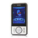 S101 Dual Card Shuttle Compass Navigation Flat Touch Screen Cell Phone Black (2GB TF Card)