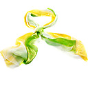 Yellow 100% Silk Women's Wrap/Scarf (AML3313)