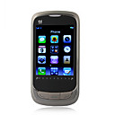 s933 mini doppia scheda dual standby a schermo piatto, telefono cellulare touch nero (2GB TF card) (sz05440128)