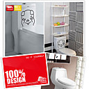 WC stickers van grappige dieren varken (ceg50100)
