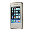 t737c doppia scheda dual quad band fotocamera wifi java funzione TV a schermo piatto, telefono cellulare touch nero (2GB TF card) (sz00720422)