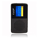 4gb oled mp3 player com alto-falante preto (szm1338)