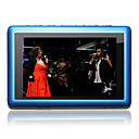 marca JXD 4gb 4,3 polegadas design de moda mp5/mp3 player com função de FM (jxd320)