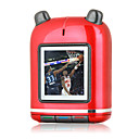 Chuangku X1 Quad Band Dual Card Bluetooth FM Slide Cell Phone Red (2GB TF Card)(SZ05150685)