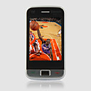 TENGTU N98+ Dual Card Quad Band TV Function JAVA Touch Screen Cell Phone Black and White (2GB TF Card)