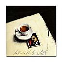 Stretched Handmade Still Life Painting (0192-YCF102078)