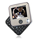 Q1 Dual Card Quad Band QWERTY Keypad Rotary Touch Screen Cell Phone Black (2GB TF Card)