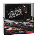 Rechargeable R/C Model LED Racing Car with Desktop Stand (40MHz)