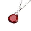 Beautiful 18K Gold Plated CZ Cubic Zirconia Necklaces (0292-91029-11)