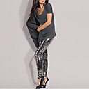 Tier-Muster aussehen inneren velet Leggins Women's Pants (8205al010-0736)