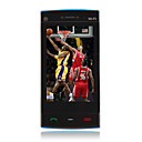 m009 wifi java quad-band dual-kaart dual bluetooth dual camera FM TV touch screen mobiele telefoon wit (2GB TF-kaart)