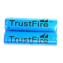 trustfire geschützt 18650 Lithium-Batterie (2500mAh 2-Pack blau)