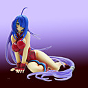 Hand Painted GK Resin Figure Ikki Tousen Kanu Unchou Sexy Cheongsam Sitting (CEG80078)
