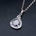 Beautiful 18K Gold Plated CZ Cubic Zirconia Necklaces (0292-91029-14)