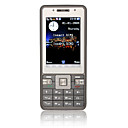 T89-Karte zwei Dual-Kamera Quad-Band TV-Funktion Touch-Screen-Handy schwarz (2GB Karte tf) (sz00720522)