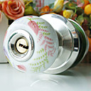 High Quality Ceramic Door Knob with Lock (Porcelain Door Knob) (0768-W17-SS)